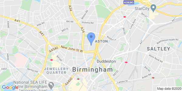 TPS Birmingham Map