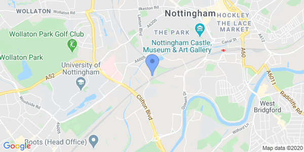 TPS Nottingham Map