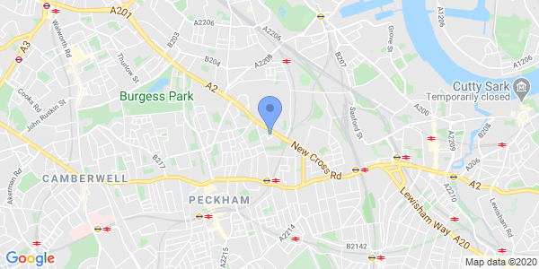 TPS London South East Map