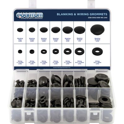 BLANKING & WIRING GROMMETS (BOX OF 240 PIECES)