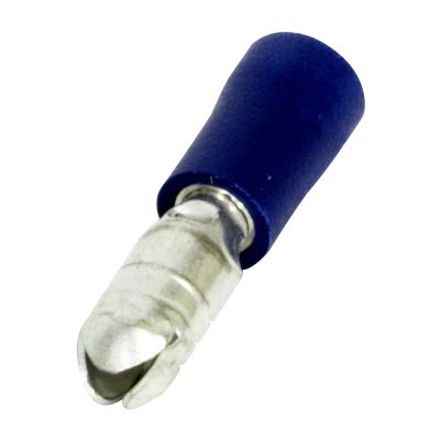 BLUE INSULATED TERMINALS - 5.0 MM (PACK OF 100)