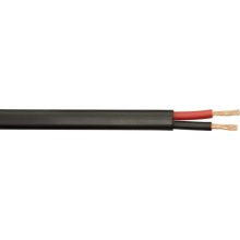 AUTO CABLE, FLAT TWIN - 2 X 2.00 MM² BLACK (30 M)