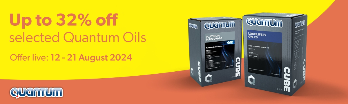 Save up to 32% on selected Quantum Oils