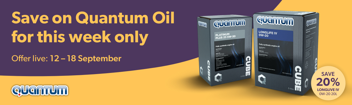 Save up to 20% on Quantum Oil this September