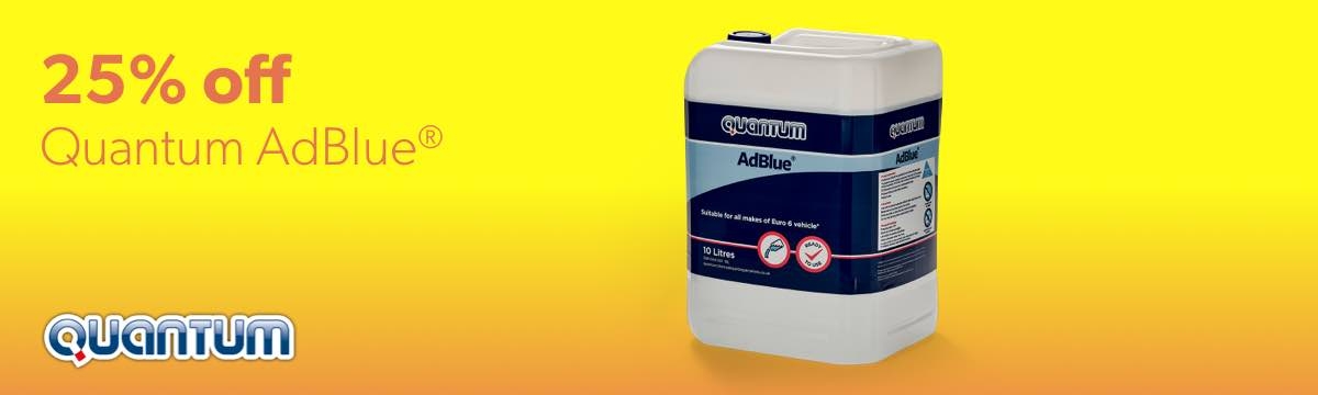25% off Quantum AdBlue®