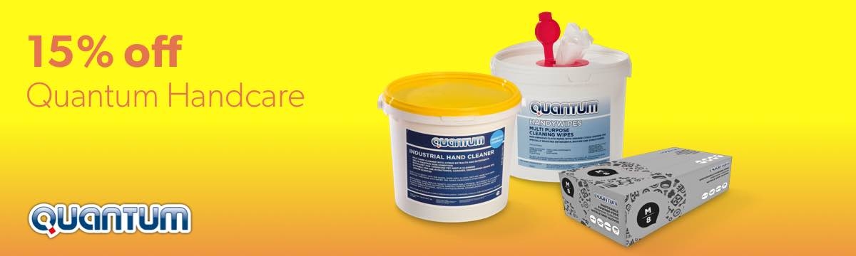 15% off Quantum Handcare
