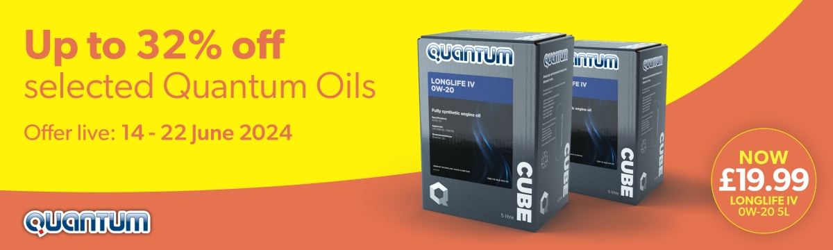 Save up to 32% on selected Quantum Oils