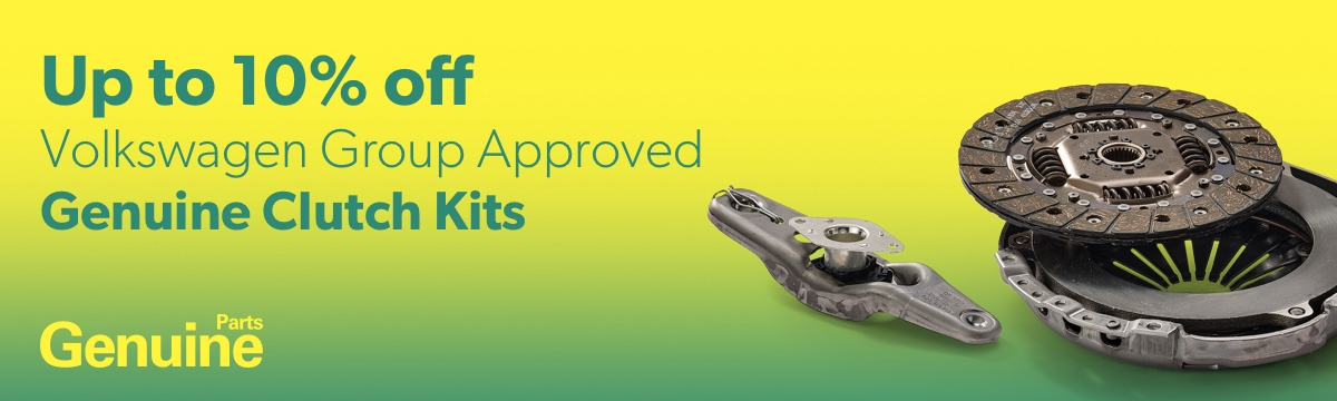Up to 10% off Volkswagen Group Approved Genuine Clutch Kits 