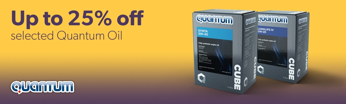 Save up to 25% on selected Quantum Oil