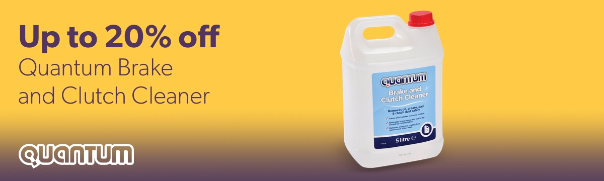 Up to 20% off Quantum Brake and Clutch Cleaner