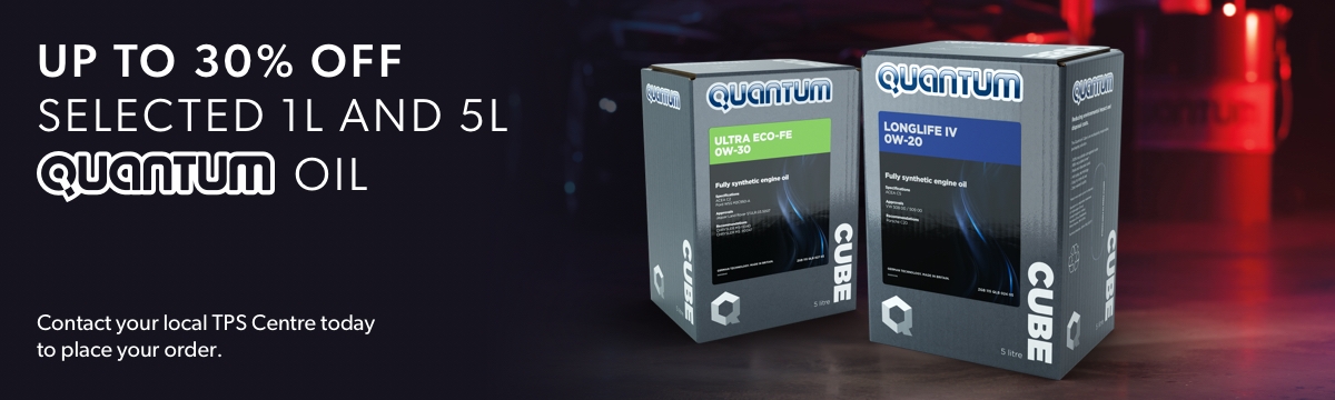 Up to 30% off selected 1L and 5L Quantum Oil 