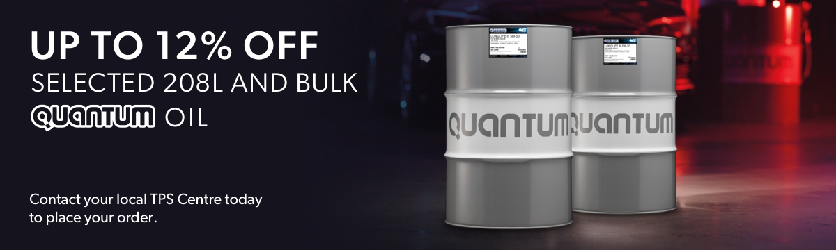 Up to 12% off selected 208L and Bulk Quantum Oil 