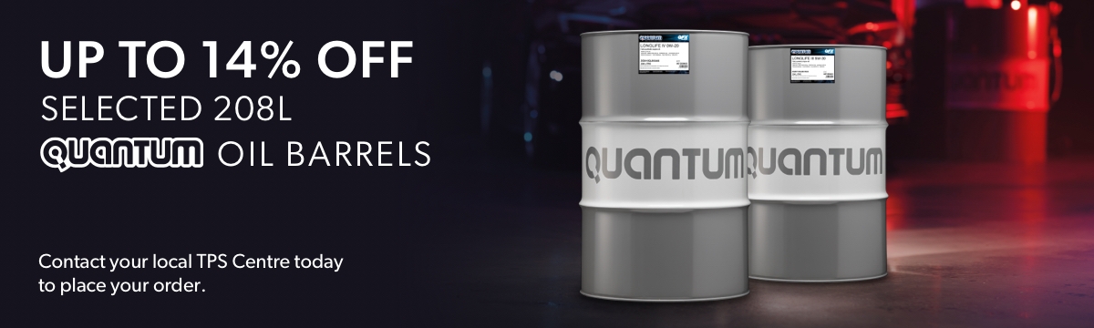 Up to 14% off selected 208L Quantum Oil barrels