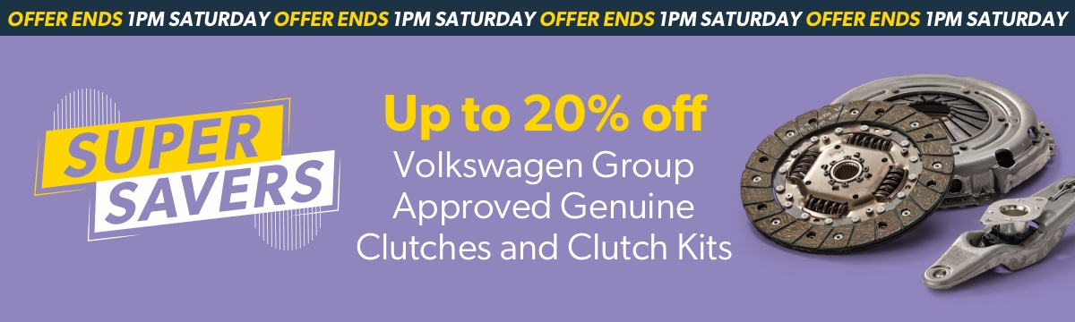 Up to 20% off Genuine Clutches and Clutch Kits