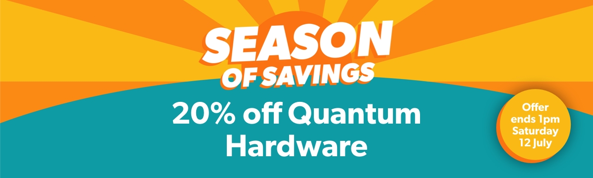 20% off Quantum Hardware