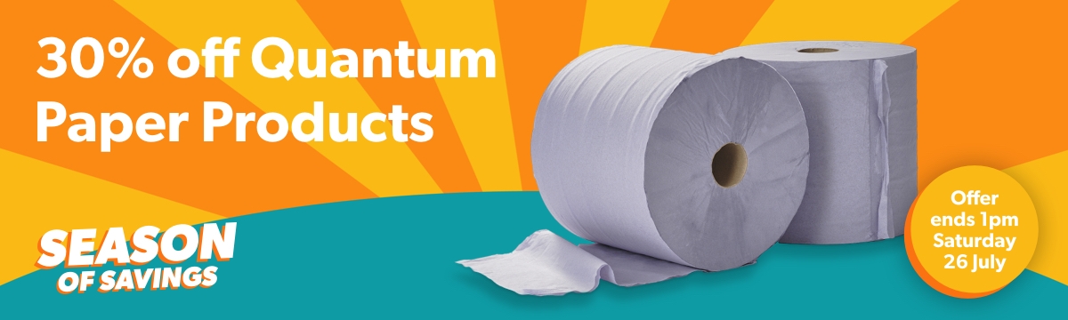 30% off Quantum Paper Products