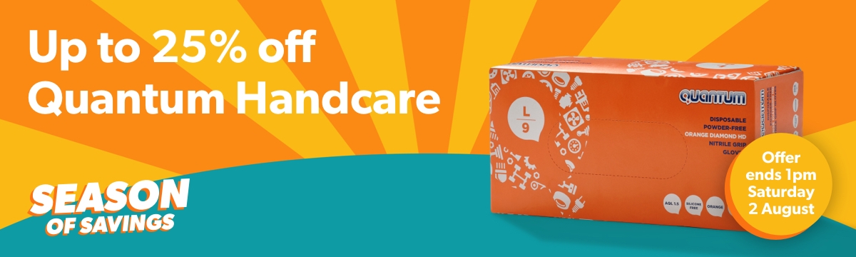 Up to 25% off Quantum Handcare