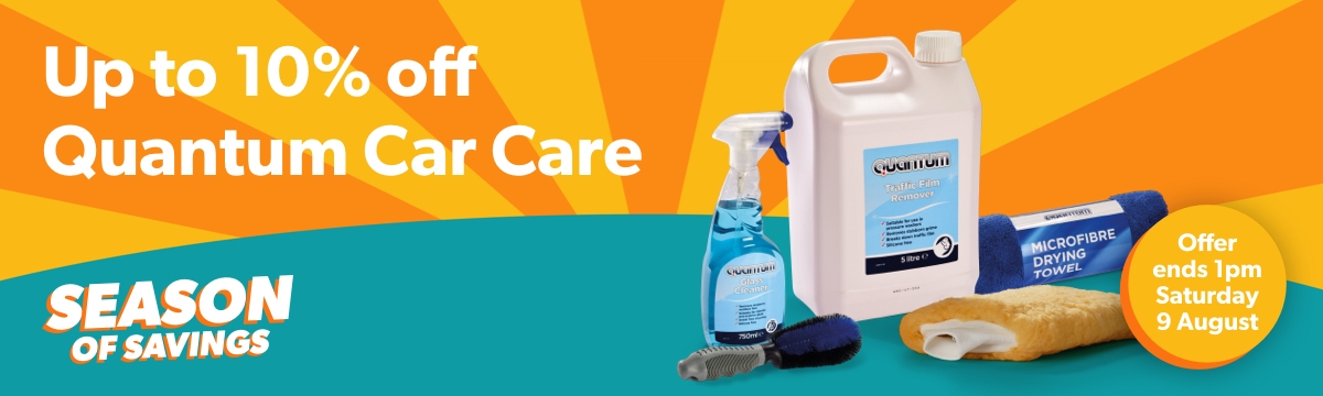 Up to 10% off Quantum Car Care 