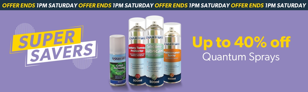 Up to 40% off Quantum Sprays