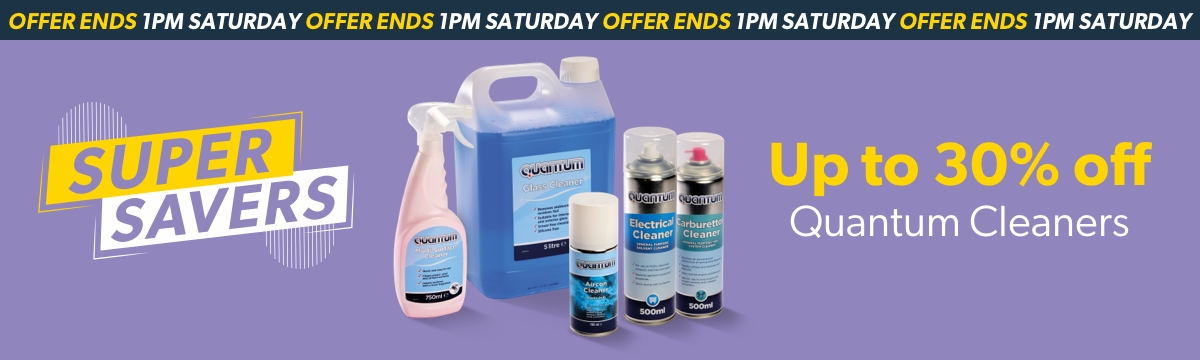 Up to 30% off Quantum Cleaners