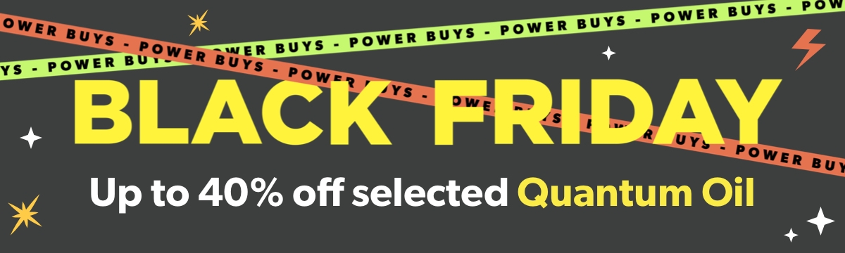 Up to 40% off selected Quantum Oil