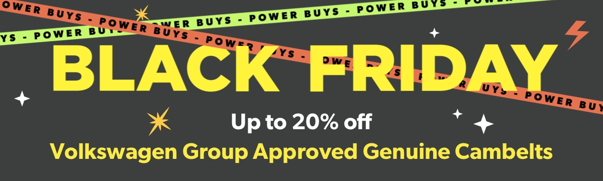 Up to 20% off Volkswagen Group Approved Genuine Cambelts