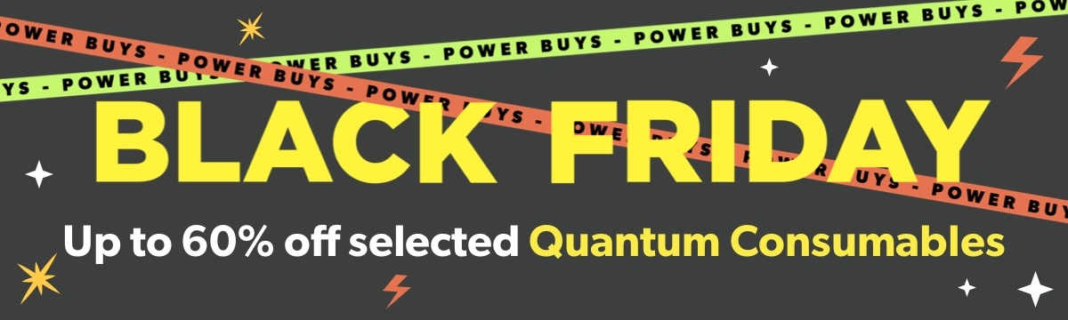 Up to 60% off selected Quantum Consumables