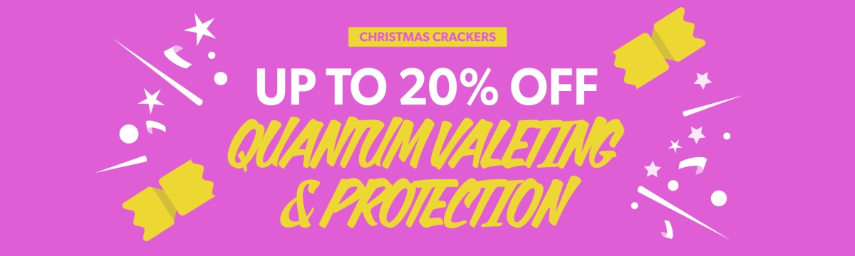 TPS Christmas Crackers - Up to 20% off Quantum Valeting and Protection 