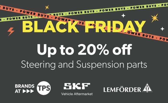 Up to 20% off Steering and Suspension parts from SKF and LEMFÖRDER