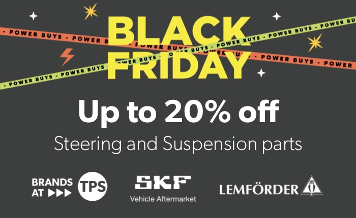 Up to 20% off Steering and Suspension parts from SKF and LEMFÖRDER