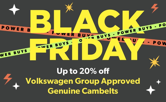 Up to 20% off Volkswagen Group Approved Genuine Cambelts