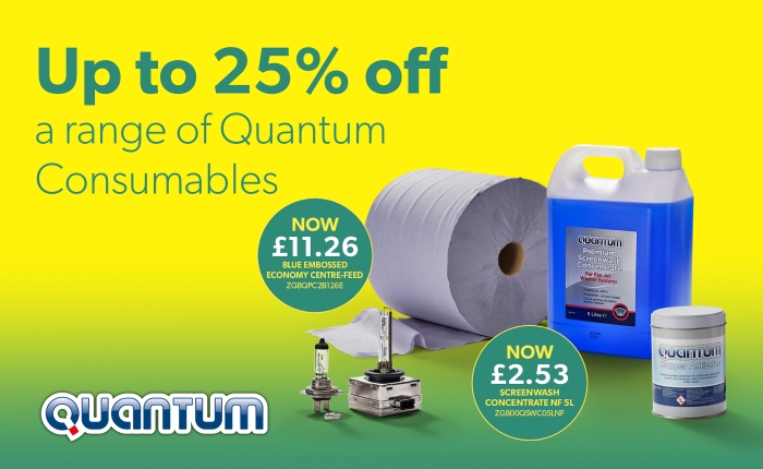 Save up to 25% on your favourite Quantum Consumables