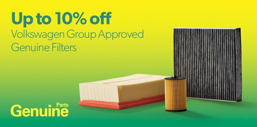 Save up to 10% on Genuine Filters