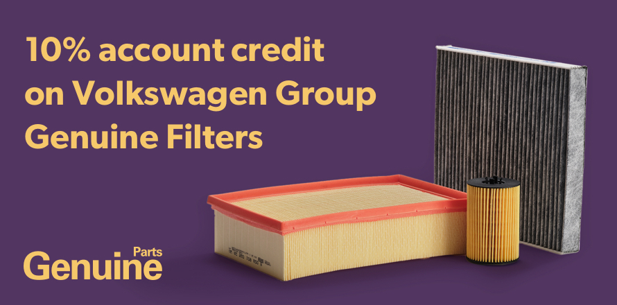 10% credit when you buy Genuine Filters together this September