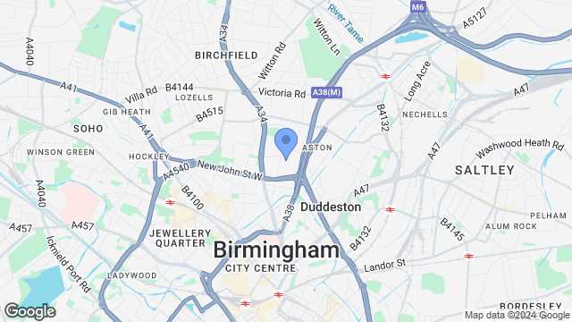 TPS Birmingham Map