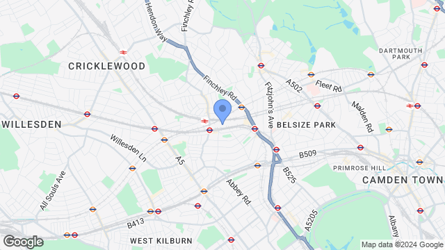 TPS London North Map