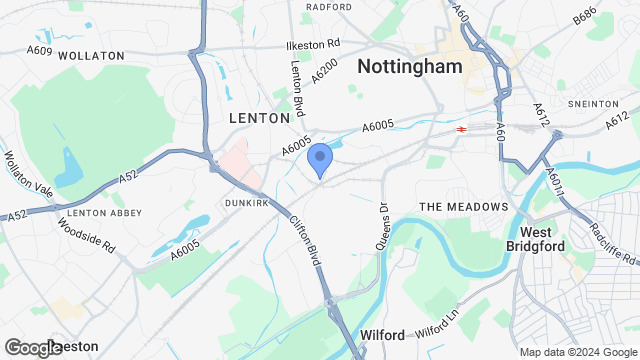 TPS Nottingham Map