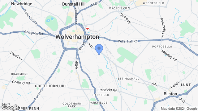 TPS Wolverhampton Map