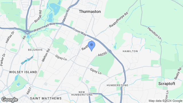 TPS Leicester Map