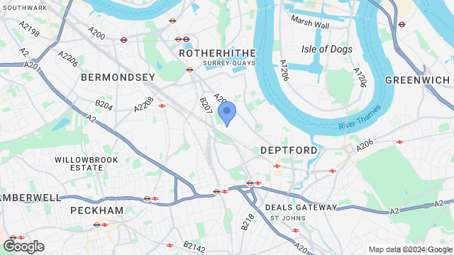 TPS London South East Map