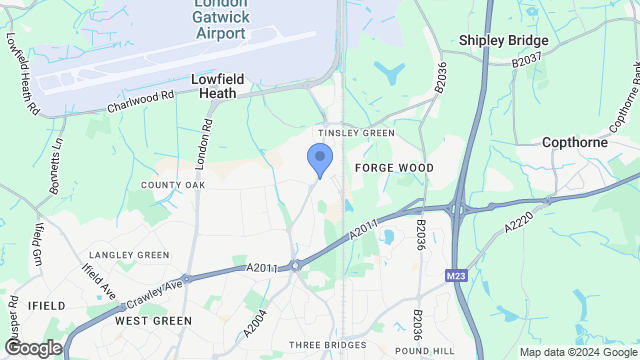 TPS Gatwick Map