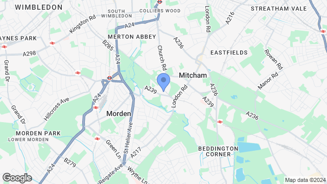 TPS London South West Map