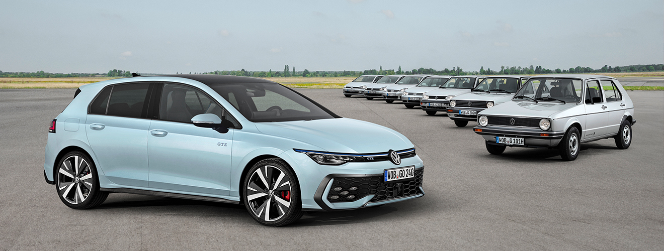 The Golf at 50 – a half century of pure motoring pleasure