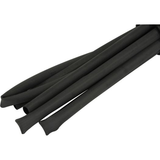 ADHESIVE HEAT SHRINK TUBING BLACK 4.8 MM 1.22 M