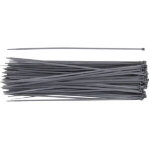 CABLE TIES – SILVER/GREY 370 X 4.8 MM PACK OF 100