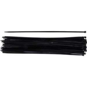 CABLE TIES BLACK – 530 X 9.0MM (PACK OF 50)