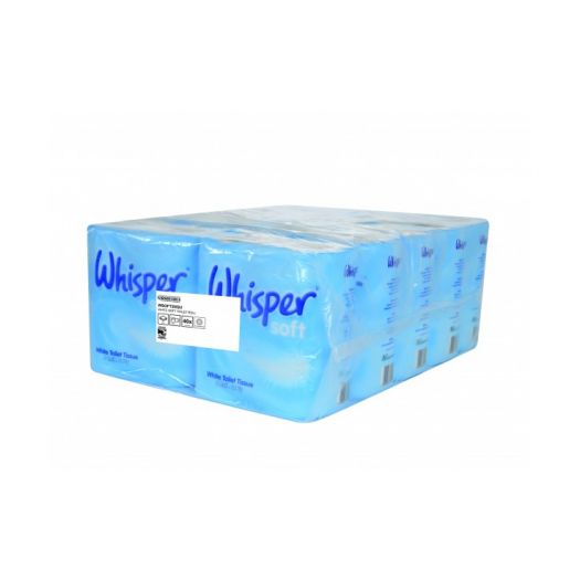 White Soft Toilet Tissue 40 pack (10 x 4)