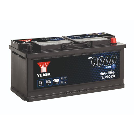 Yuasa YBX 9020 AGM 105AH 950A